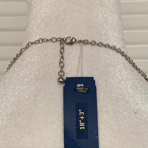 NWT Rhinestone Fashion Jewelry Necklace - Picture 5 of 11